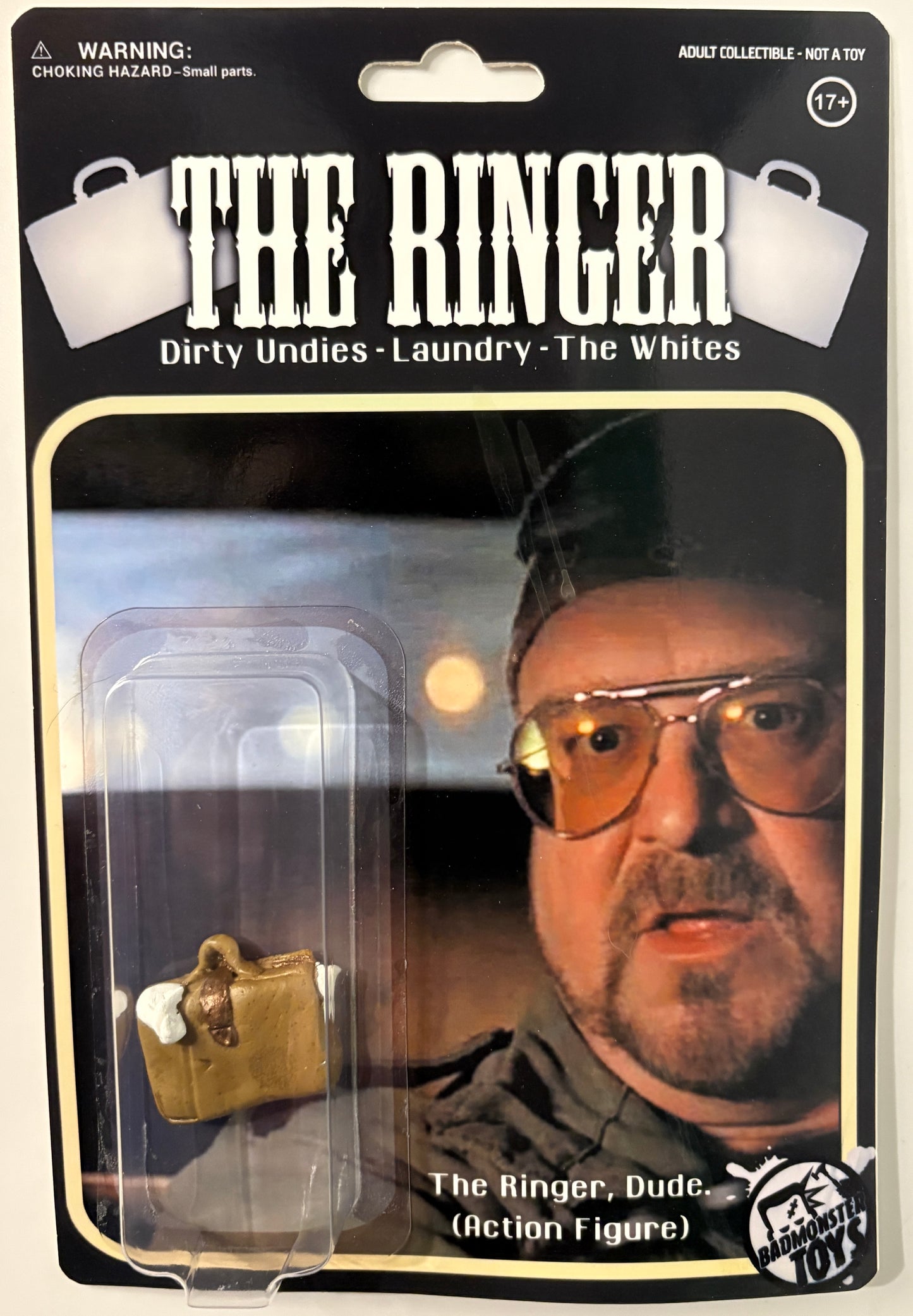 The Ringer Figure – Big Lebowski Parody Art Toy by Bad Monster Toys
