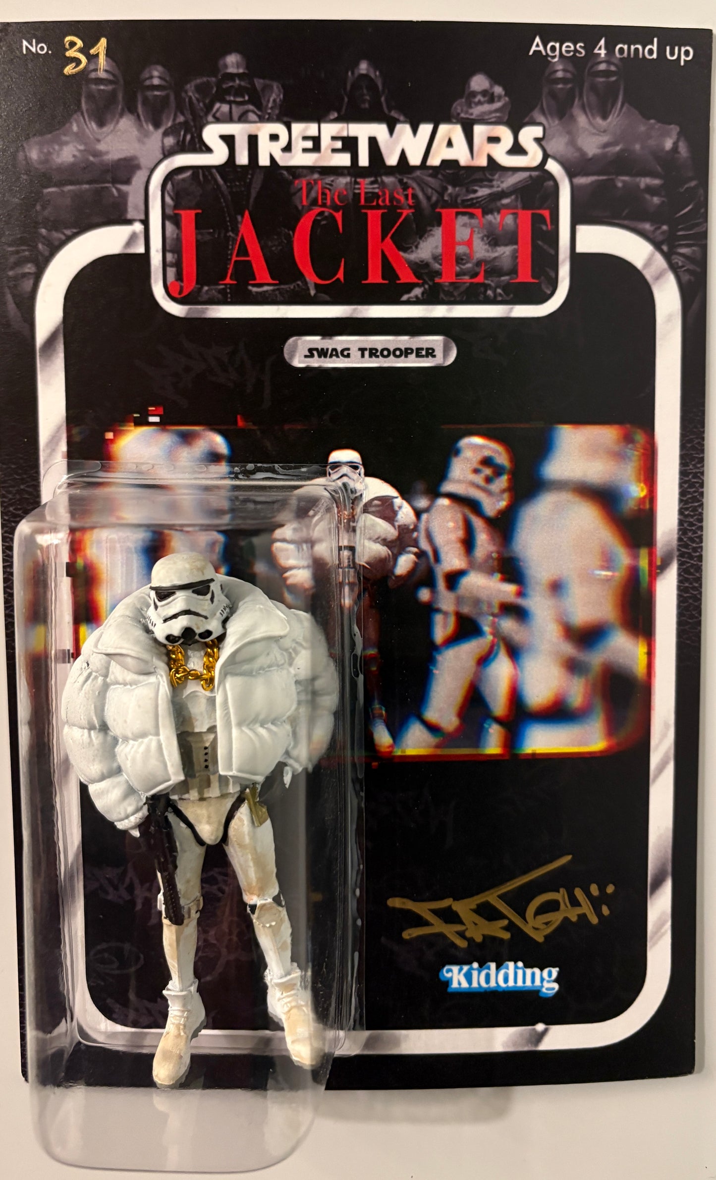 Street Wars The Last Jacket Swag Trooper Figure - Fatoh Toys