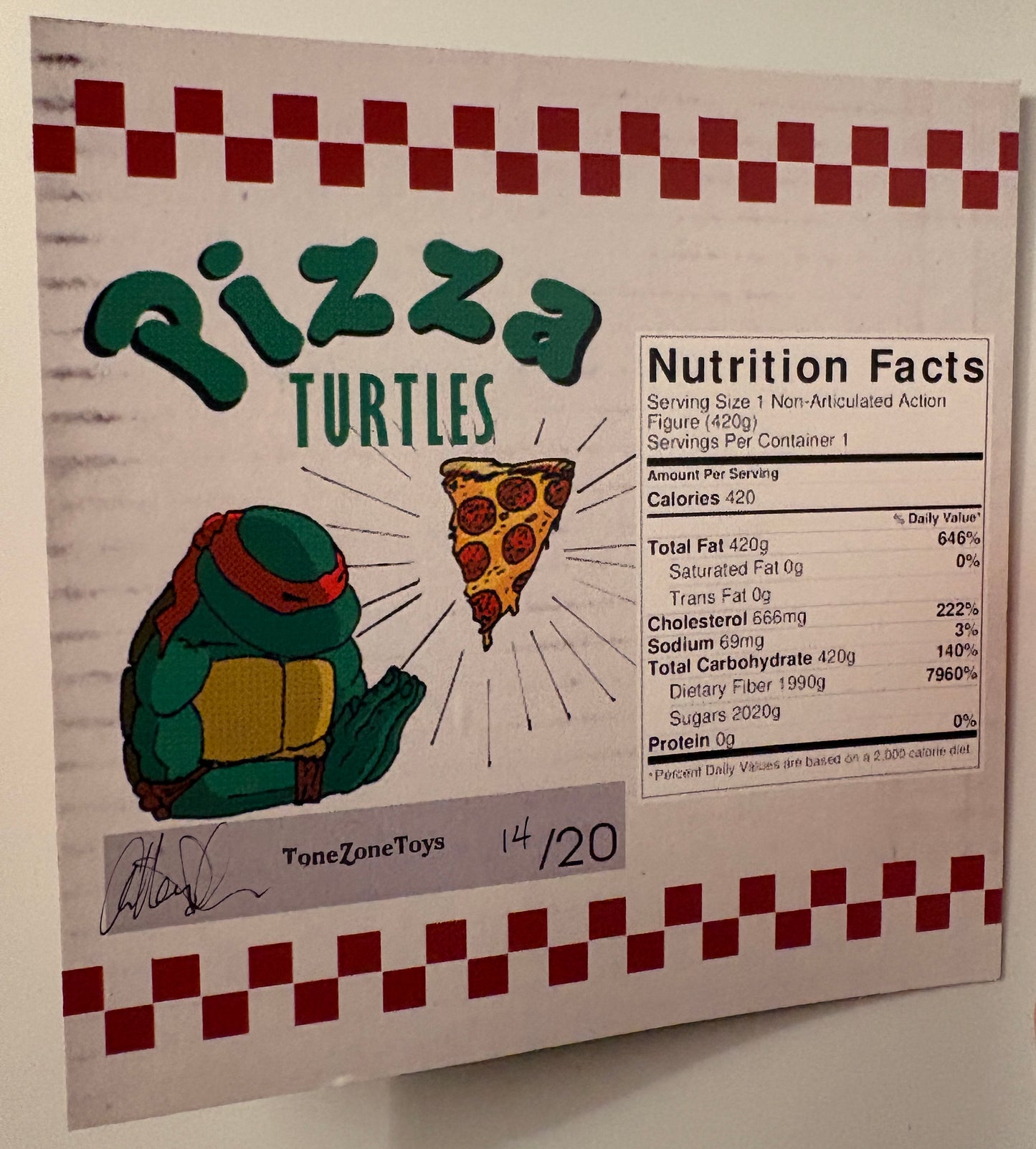 Pizza Turtles Bootleg Figure (ToneZoneToys) – Limited Edition