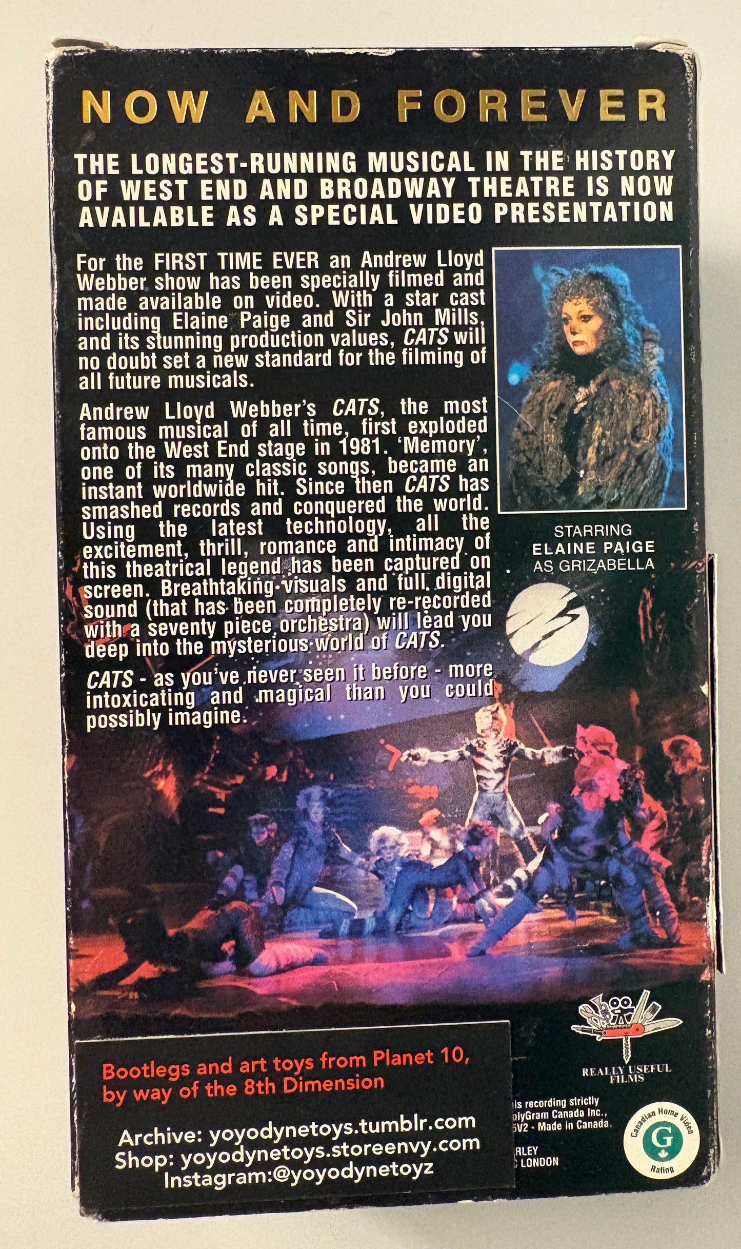 ThunderCats x CATS VHS Custom Action Figure - YoYoDyne Toys
