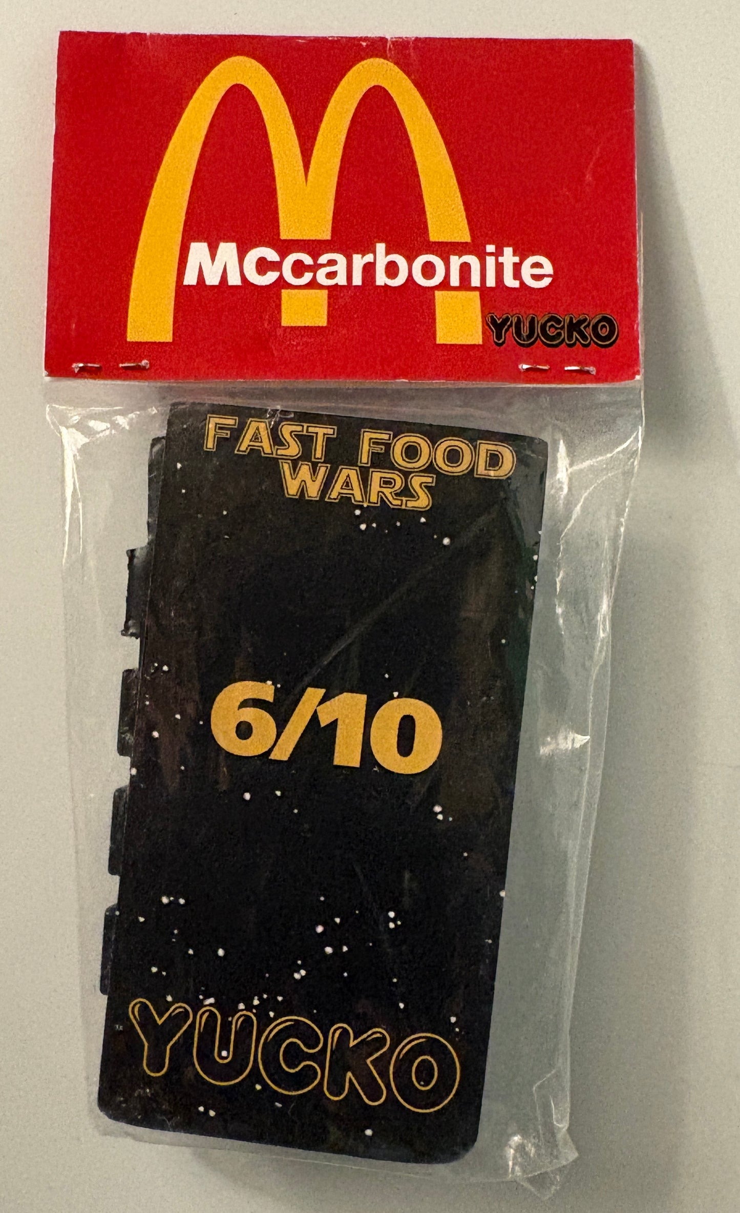 Mccarbonite “Fast Food Wars” Resin Figure – Yucko Toy (Limited 6/10)