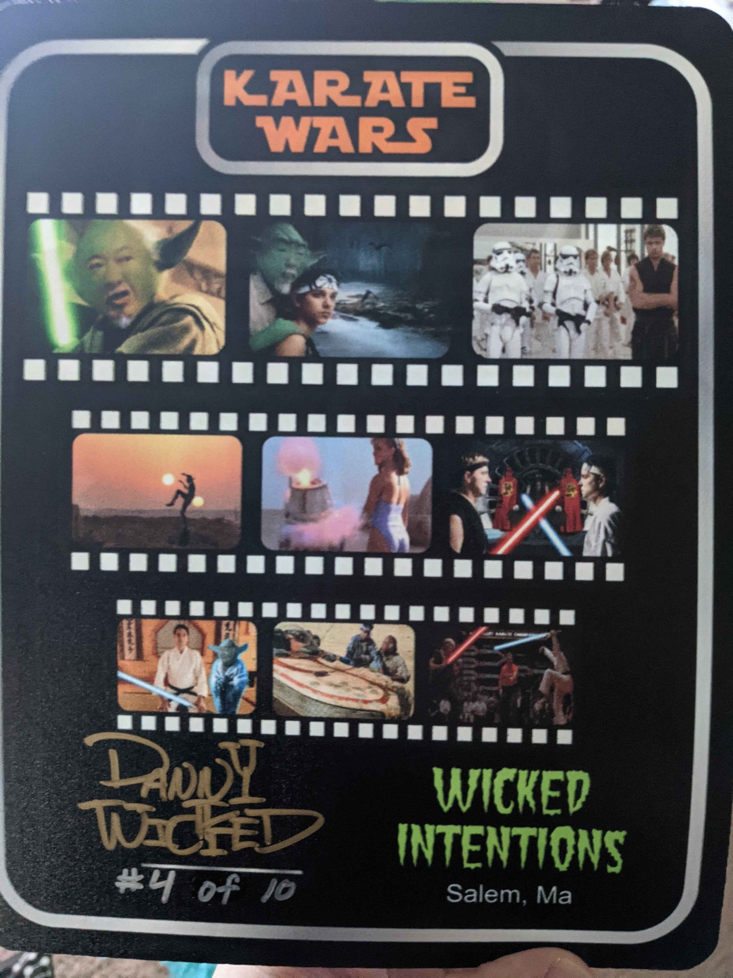 Karate Wars “Master MiYodi” Glow-in-the-Dark Designer Toy – Signed (1/10) Wicked Intentions