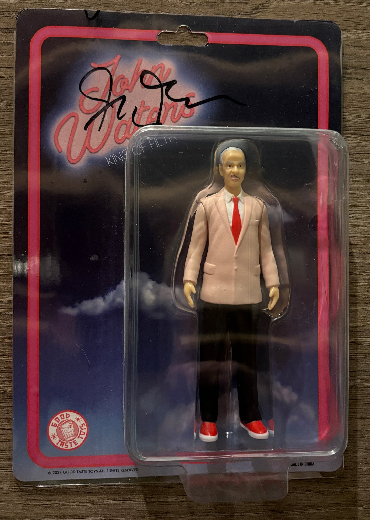 John Waters “King of Filth” Designer Art Toy – Good Taste Toys (Signed)