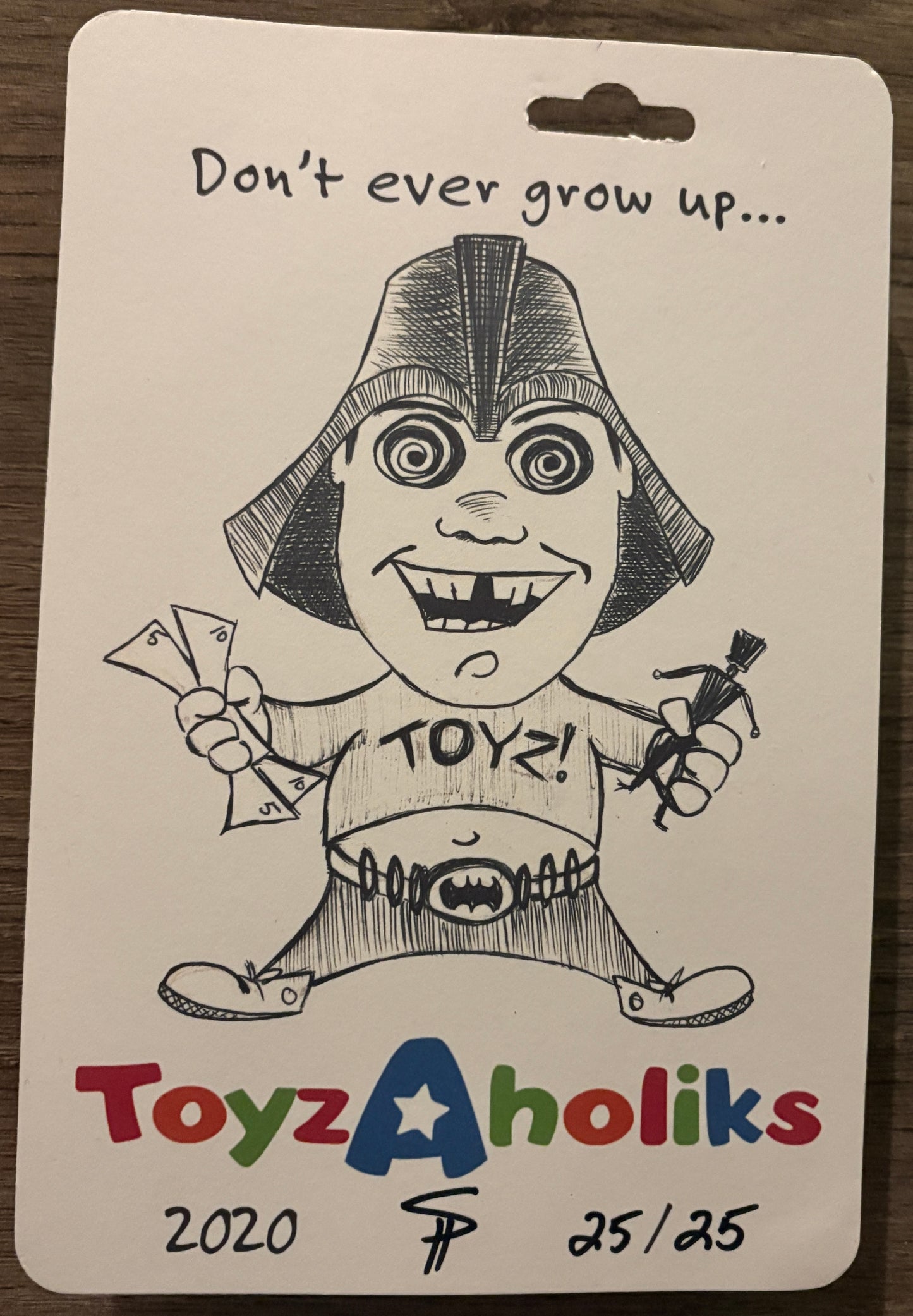 The Mandalorian “Carbonite Kid” Parody - Designer Art Toy – ToyzAholiks (Limited 25/25)