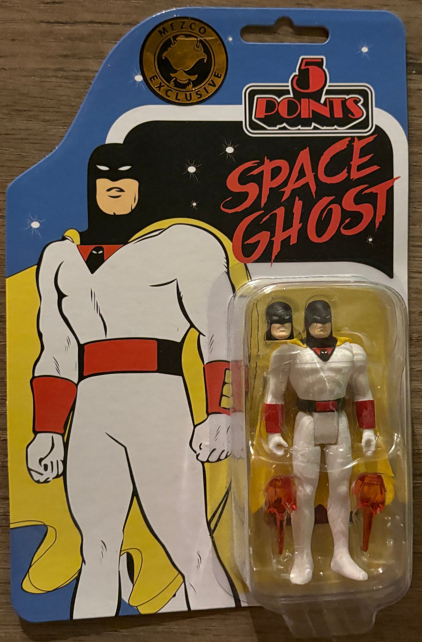 Space Ghost 5 Points Deluxe Figure – Mezco Exclusive (Cartoon Network)