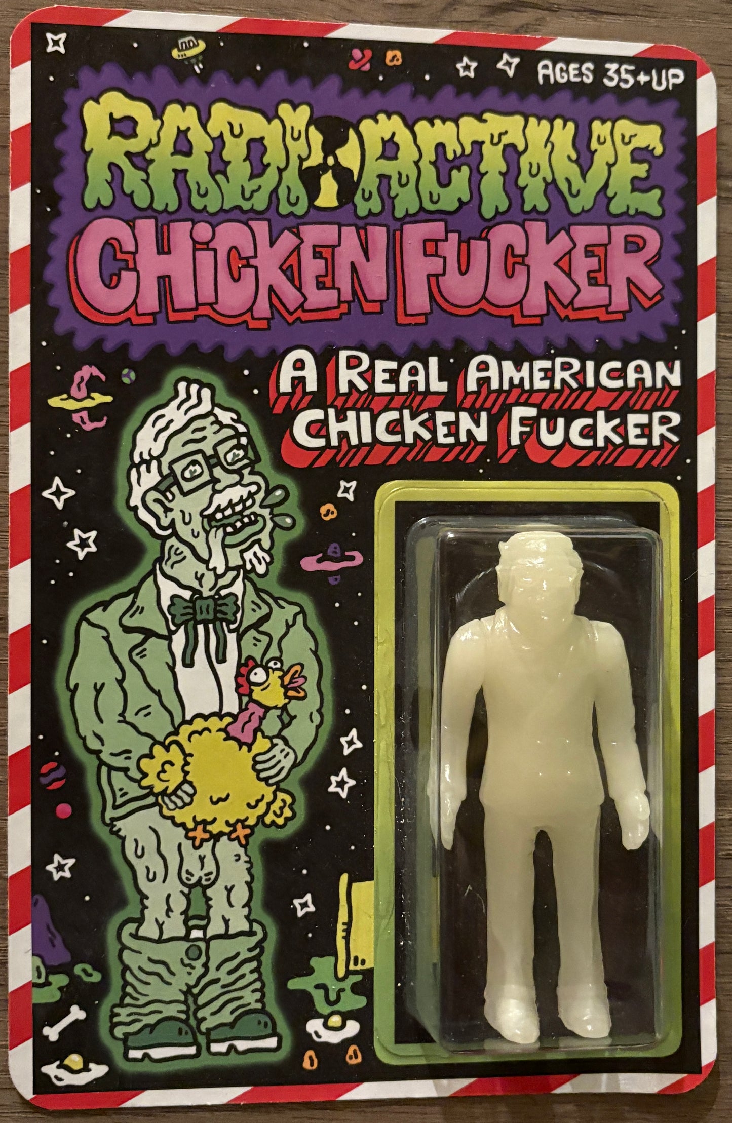 Radioactive Chicken Fucker “The Colonel” Figure – Barbarian Rage