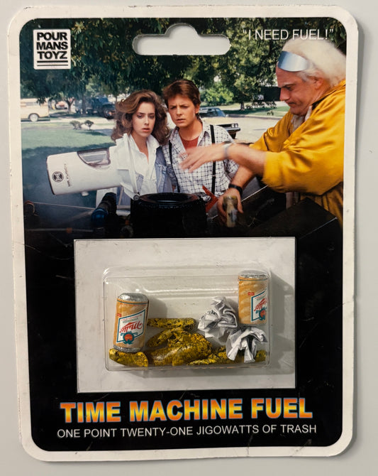 Time Machine Fuel Accessory Set – Back to the Future Inspired – Pour Mans Toyz