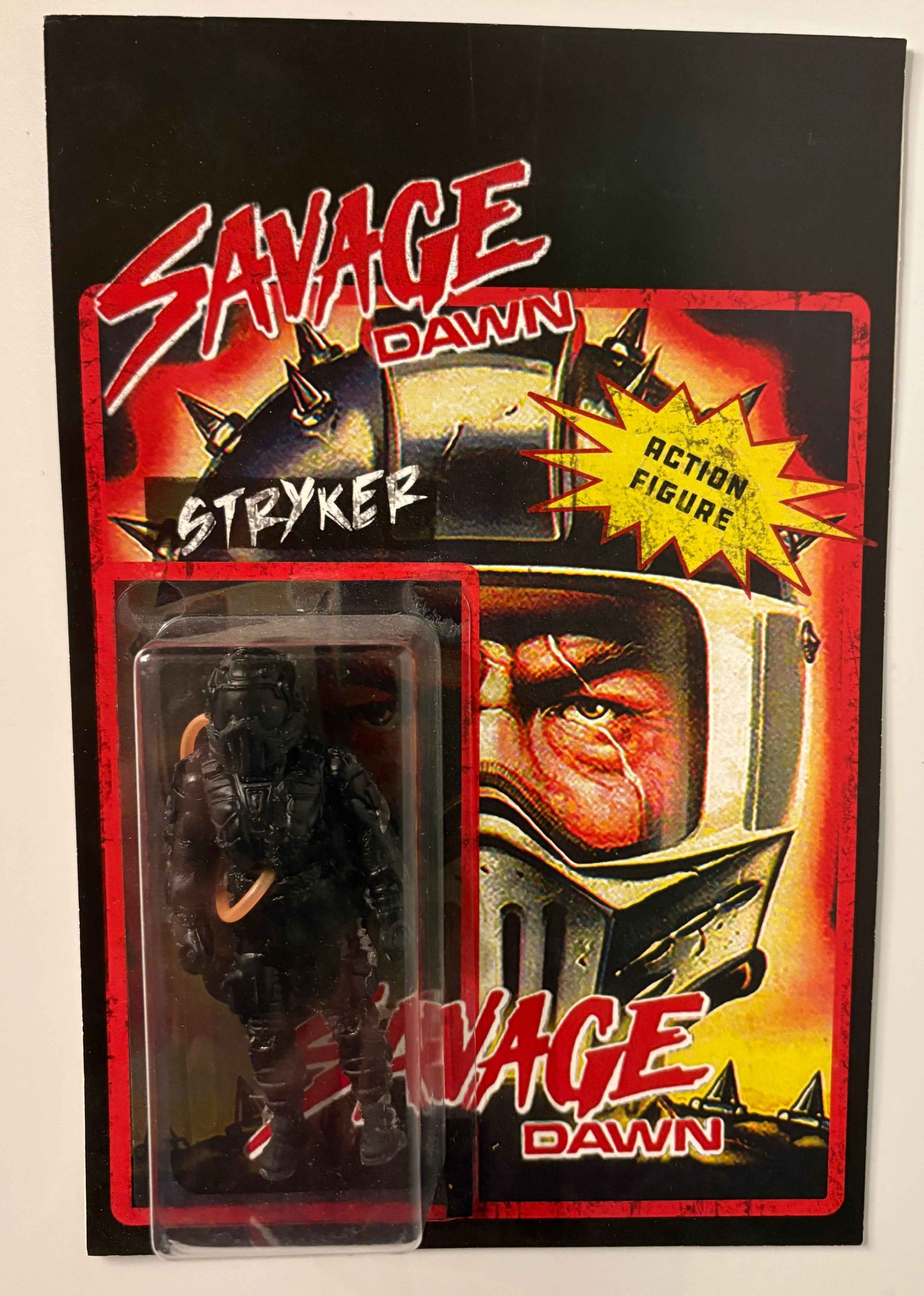Savage Dawn “Stryker” Designer Action Figure – Ressin Blood