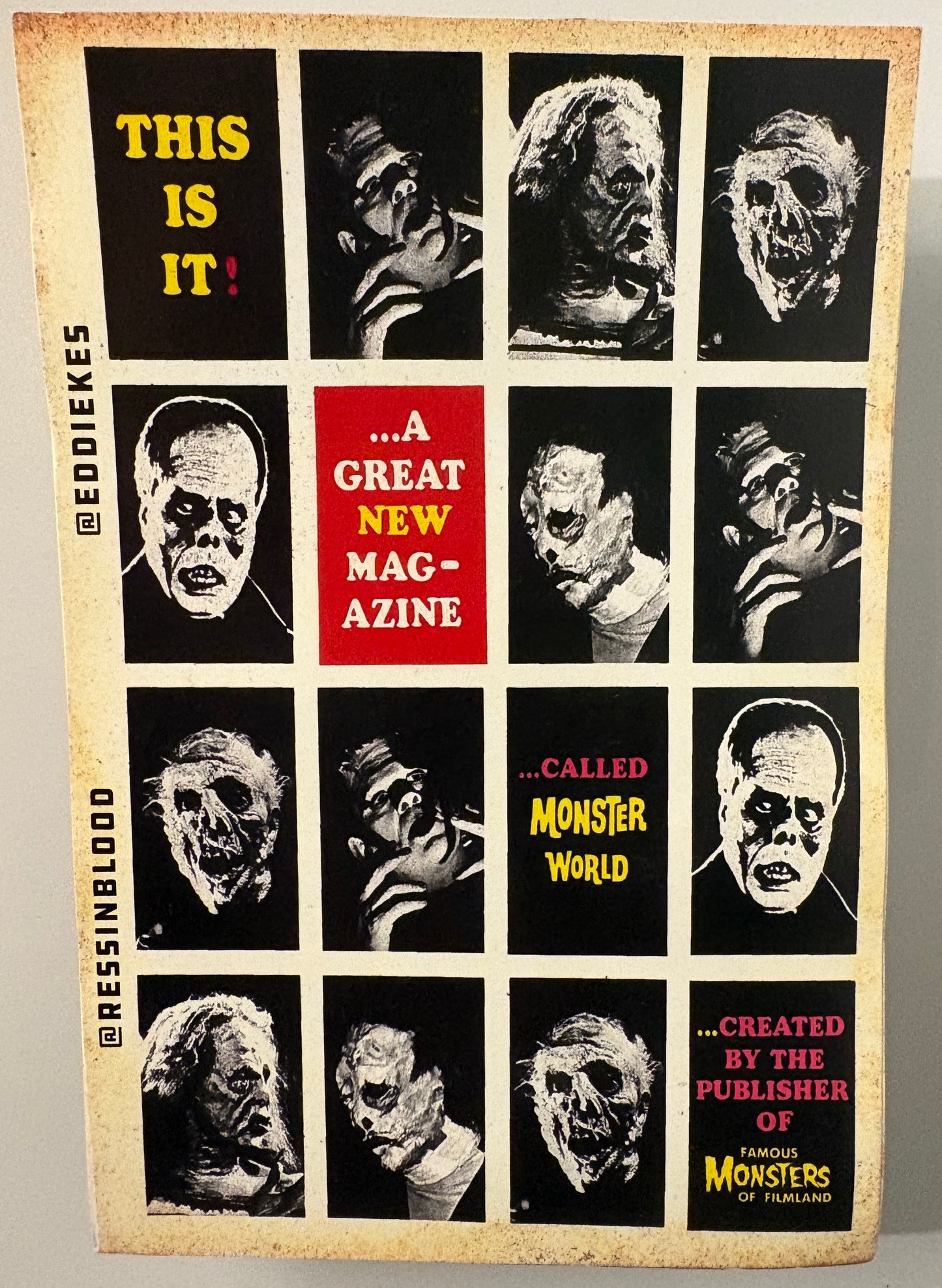 Monster World Werewolf Magazine Carded Figure – RESSINBLOOD