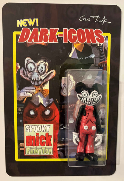 Gus Fink Spooky Mick – Dark-Icons Finky Toy Limited Designer Art Toy