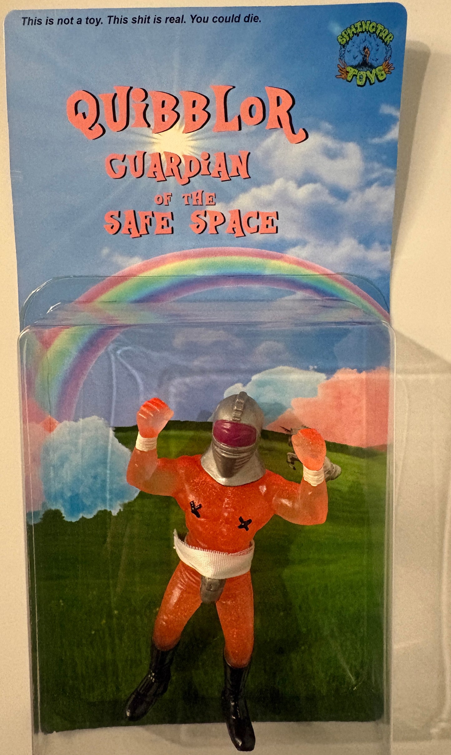 Quibblor Guardian of the Safe Space - Sphincter Toys