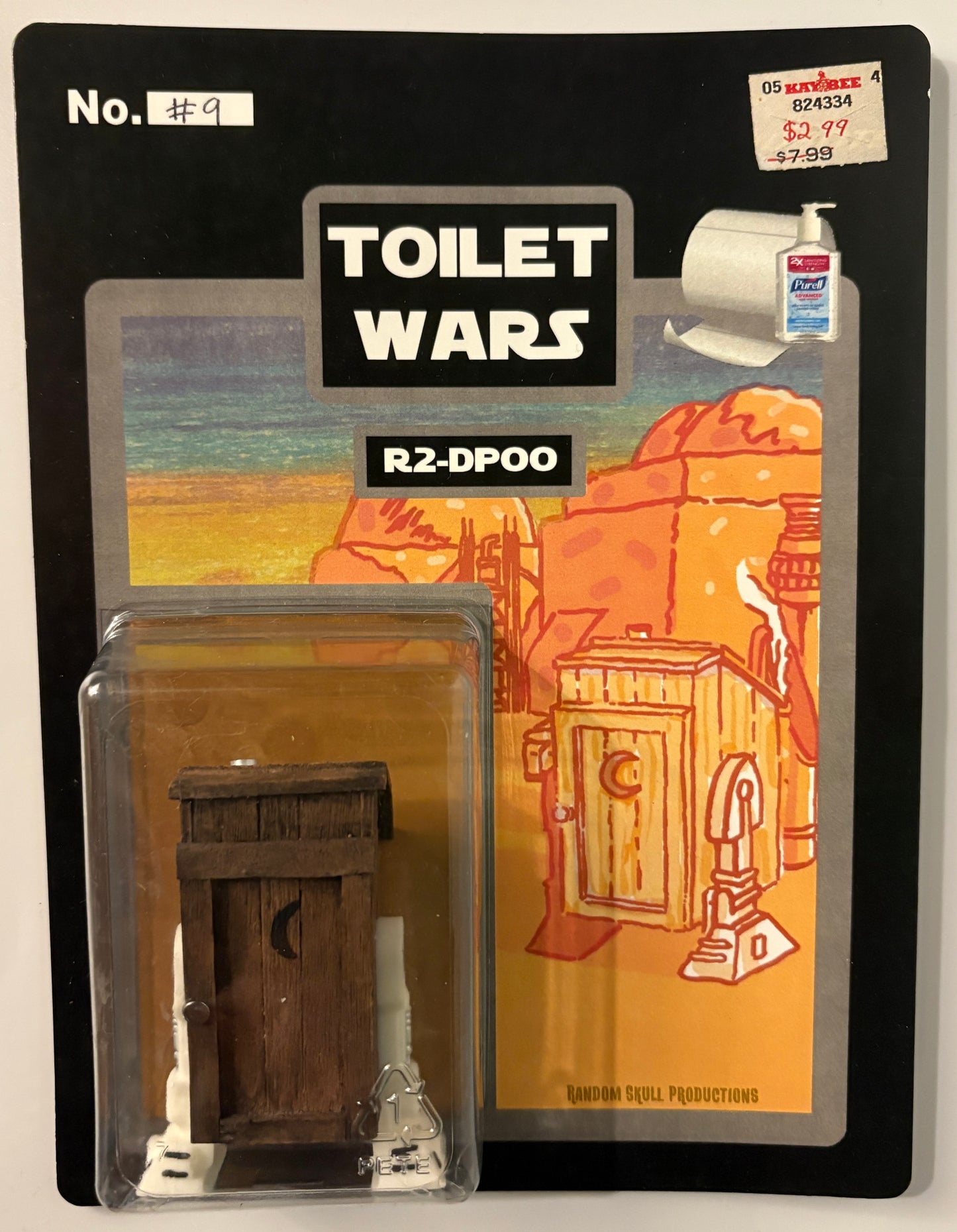 Toilet Wars R2-DP00 Random Skull Productions Figure