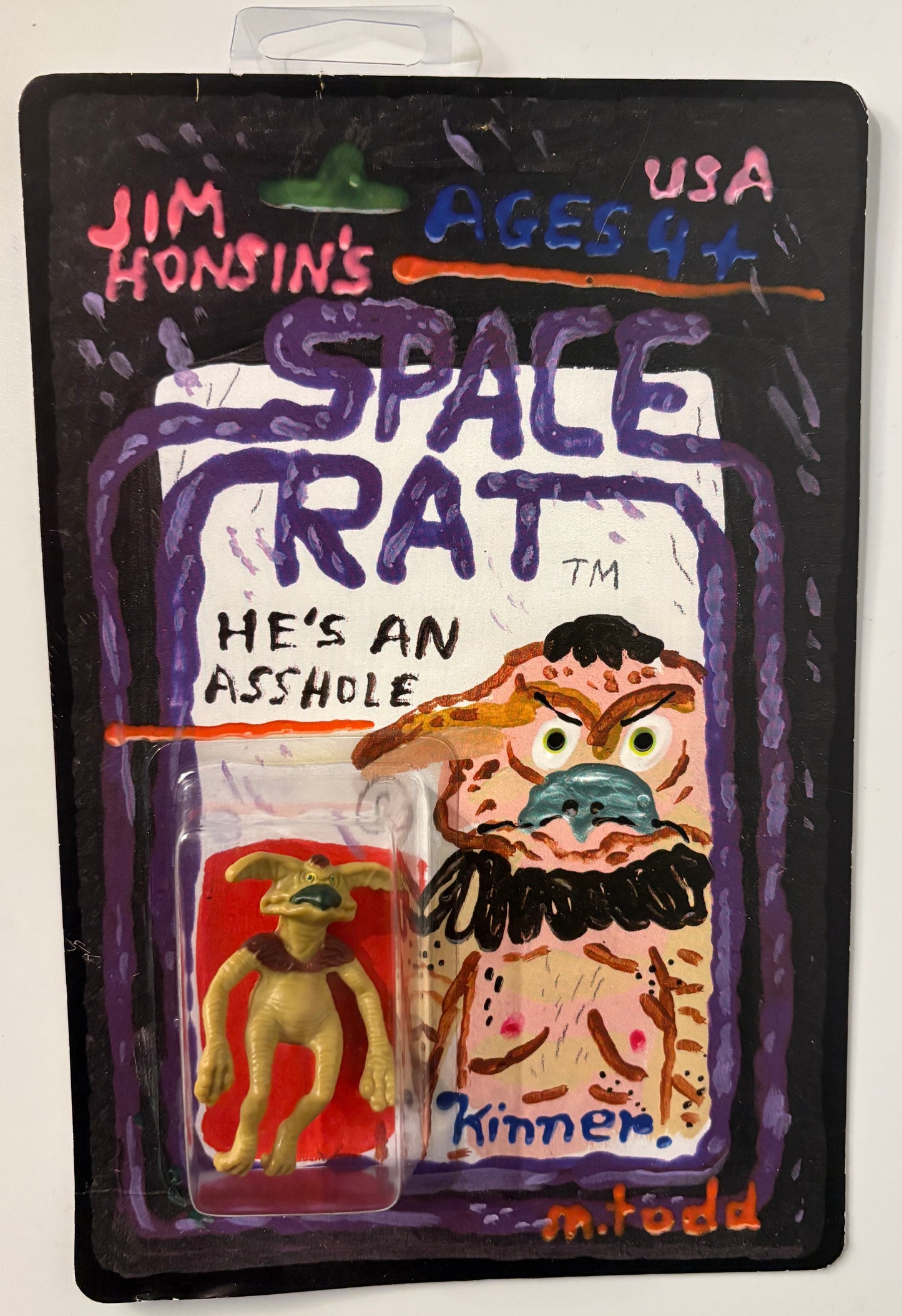 Space Rat “Pale Rat”  by Mark Todd (35/100 Signed)