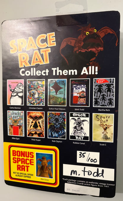 Space Rat “Pale Rat”  by Mark Todd (35/100 Signed)