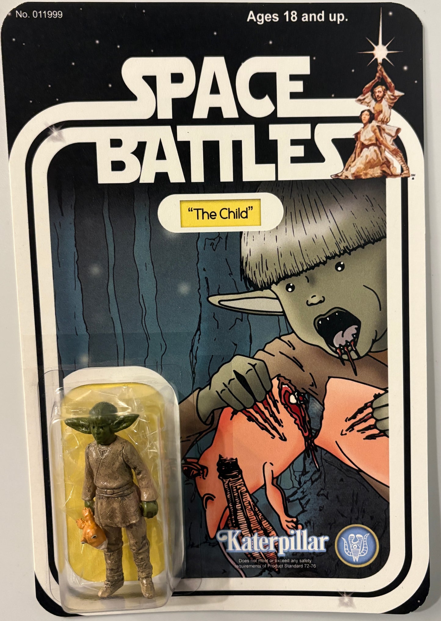 Space Battles “The Child” Custom Art Figure by Katerpillar (8/20 Signed)