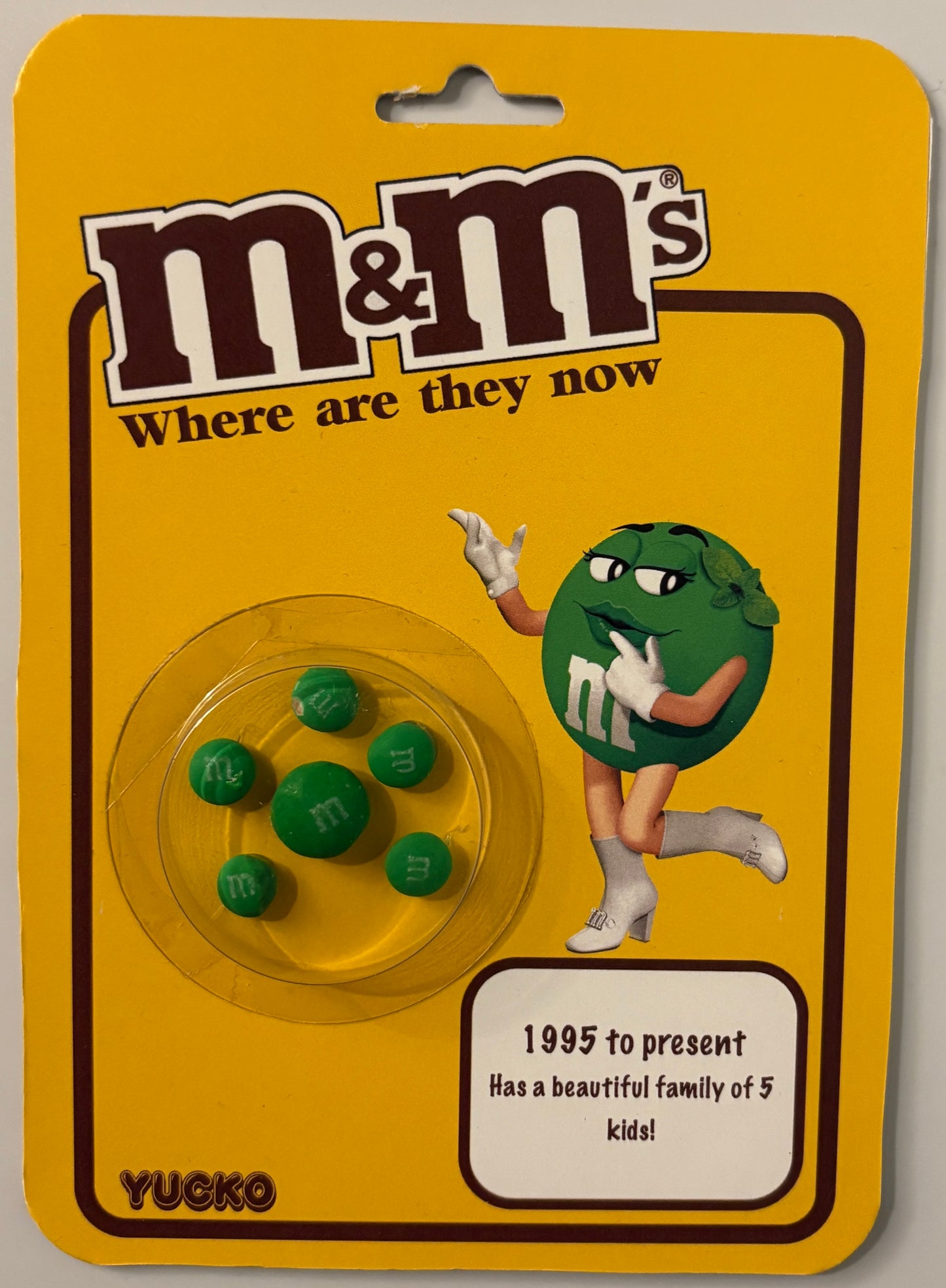 Yucko Toys “M&M’s – Where Are They Now” Toy Set (5 Variants)