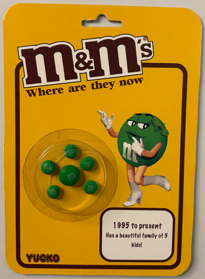Yucko Toys “M&M’s – Where Are They Now” Toy Set (5 Variants)