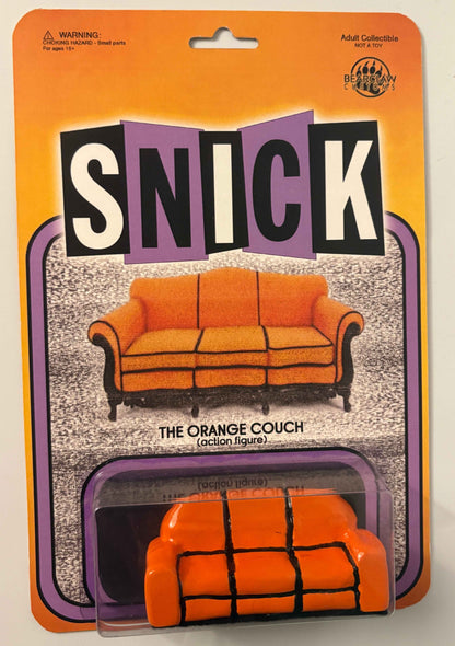 The Orange Couch – Nickelodeon Snick Parody Designer Toy