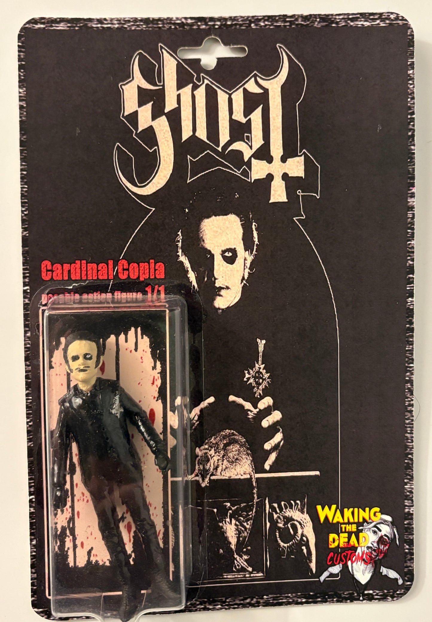 Ghost Cardinal Copia 1/1 Custom Action Figure – Waking The Dead Customs