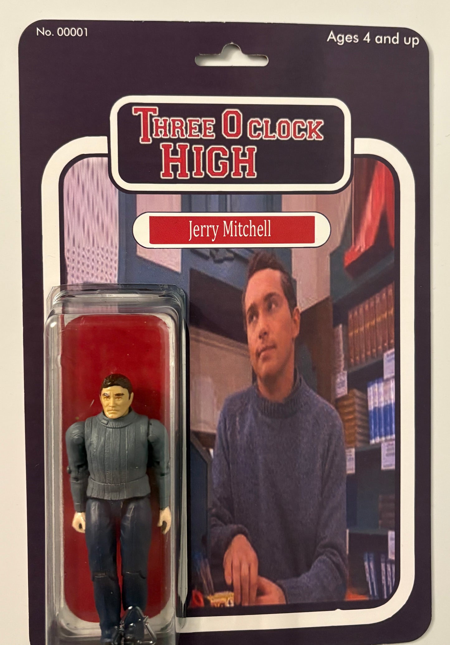 Three O’Clock High Custom Action Figure Set (2-Pack) – Jerry Mitchell & Buddy Revell Carded Figures