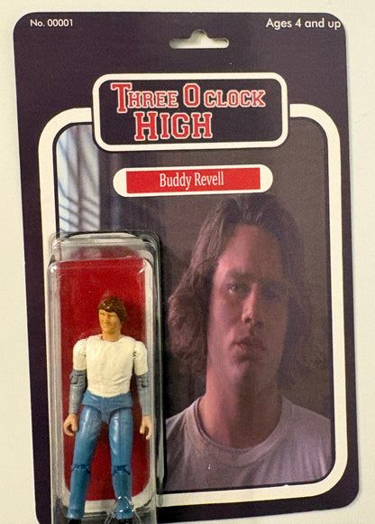 Three O’Clock High Custom Action Figure Set (2-Pack) – Jerry Mitchell & Buddy Revell Carded Figures