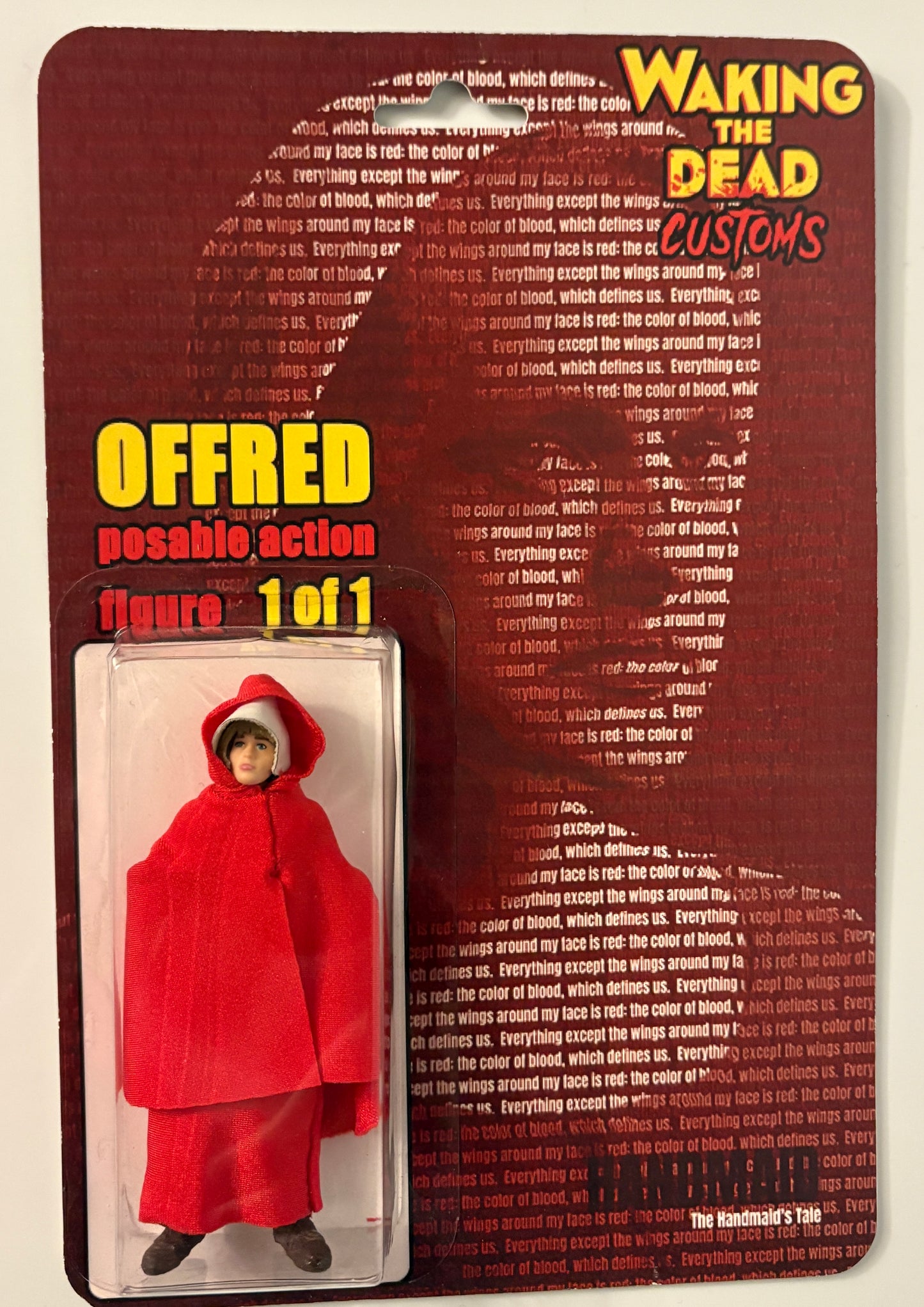 The Handmaid’s Tale - Offred 1/1 – Waking the Dead Customs Art Toy