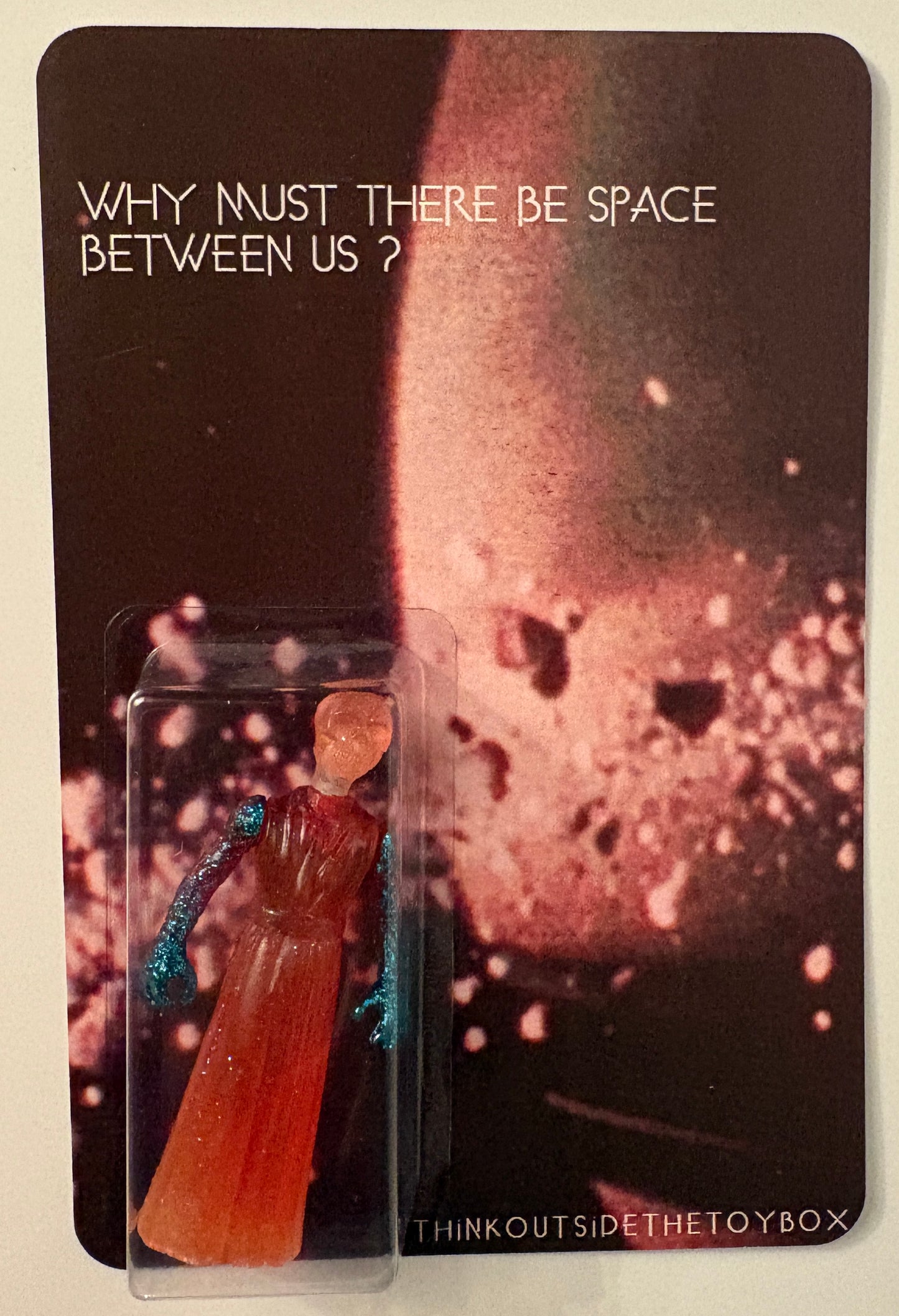 “Why Must There Be Space Between Us?” Resin Art Figure – Think Outside the Toybox Custom