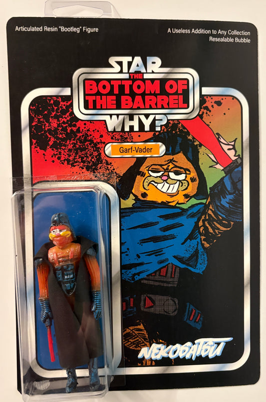 Garf-Vader Bootleg Resin Figure – Nekosatsu “Bottom of the Barrel” Star Parody