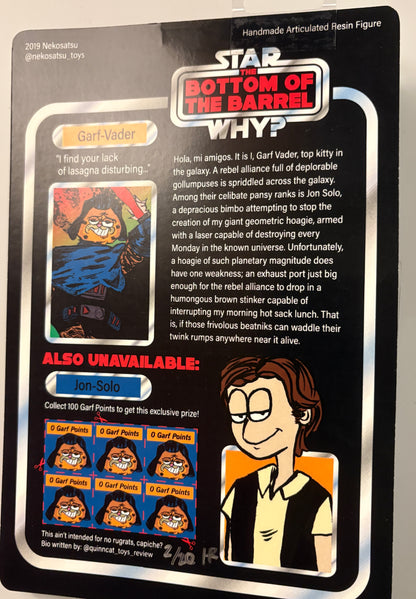 Garf-Vader Bootleg Resin Figure – Nekosatsu “Bottom of the Barrel” Star Parody