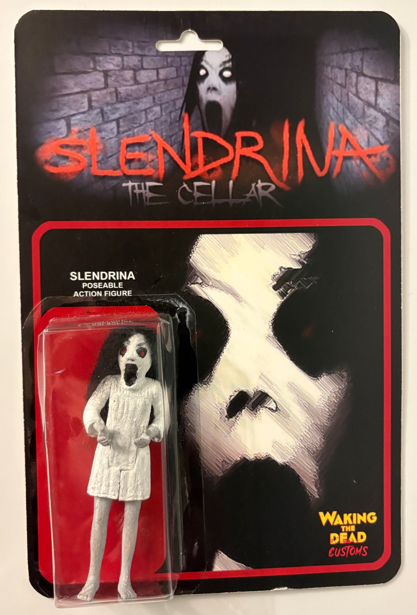 Slendrina The Cellar Bootleg Figure – Horror Game Custom (Waking the Dead)