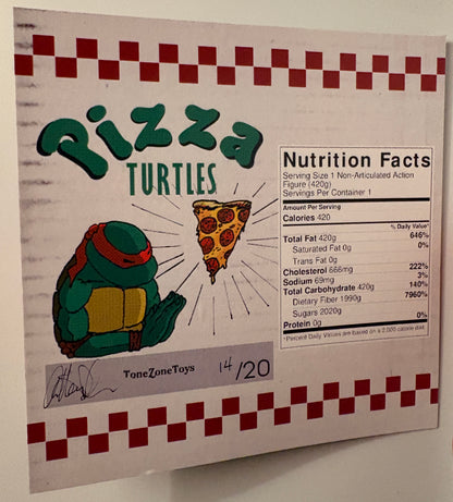 Pizza Turtles Bootleg Figure (ToneZoneToys) – Limited Edition