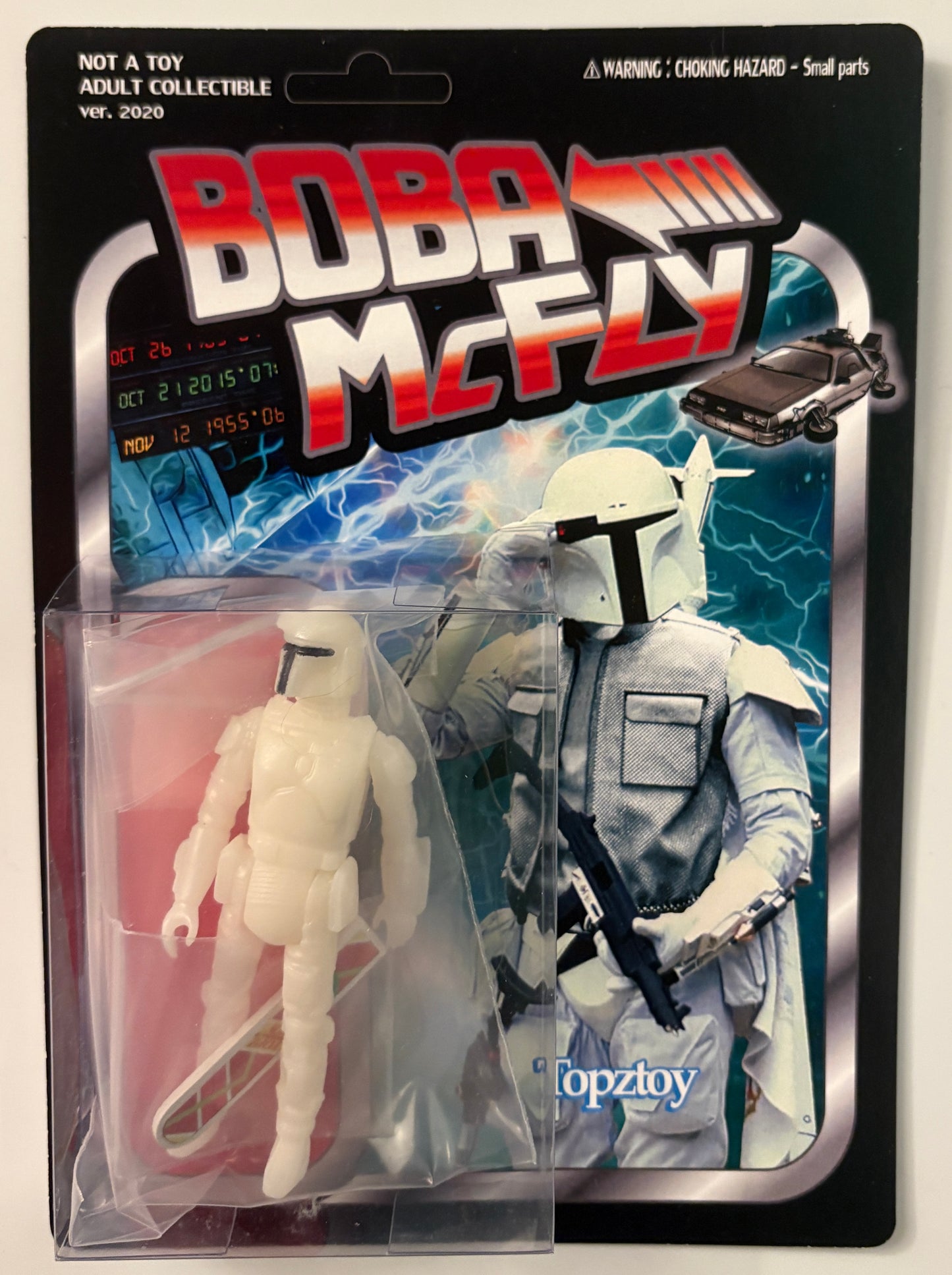 Boba McFly Bootleg Figure TopzToy Limited 45/50 Star Wars Back to the Future Toy