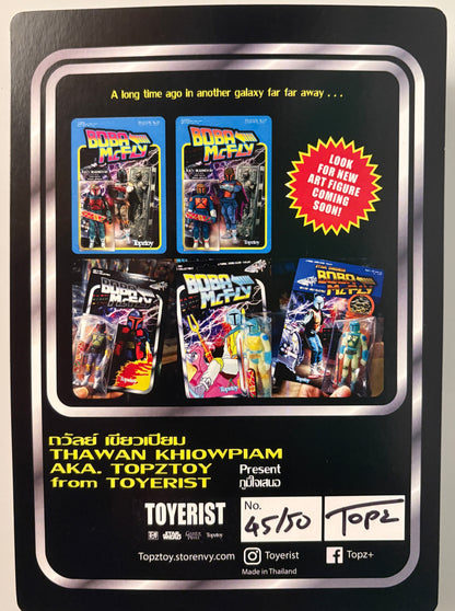 Boba McFly Bootleg Figure TopzToy Limited 45/50 Star Wars Back to the Future Toy