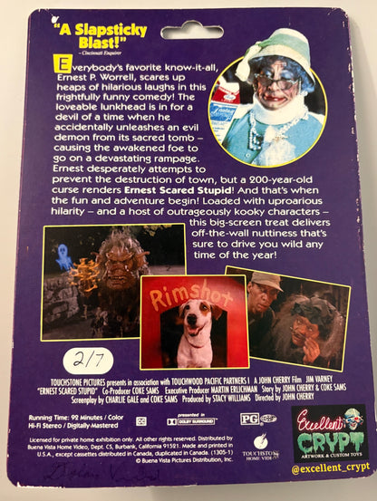 Ernest Scared Stupid – Excellent Crypt Custom - VHS Card