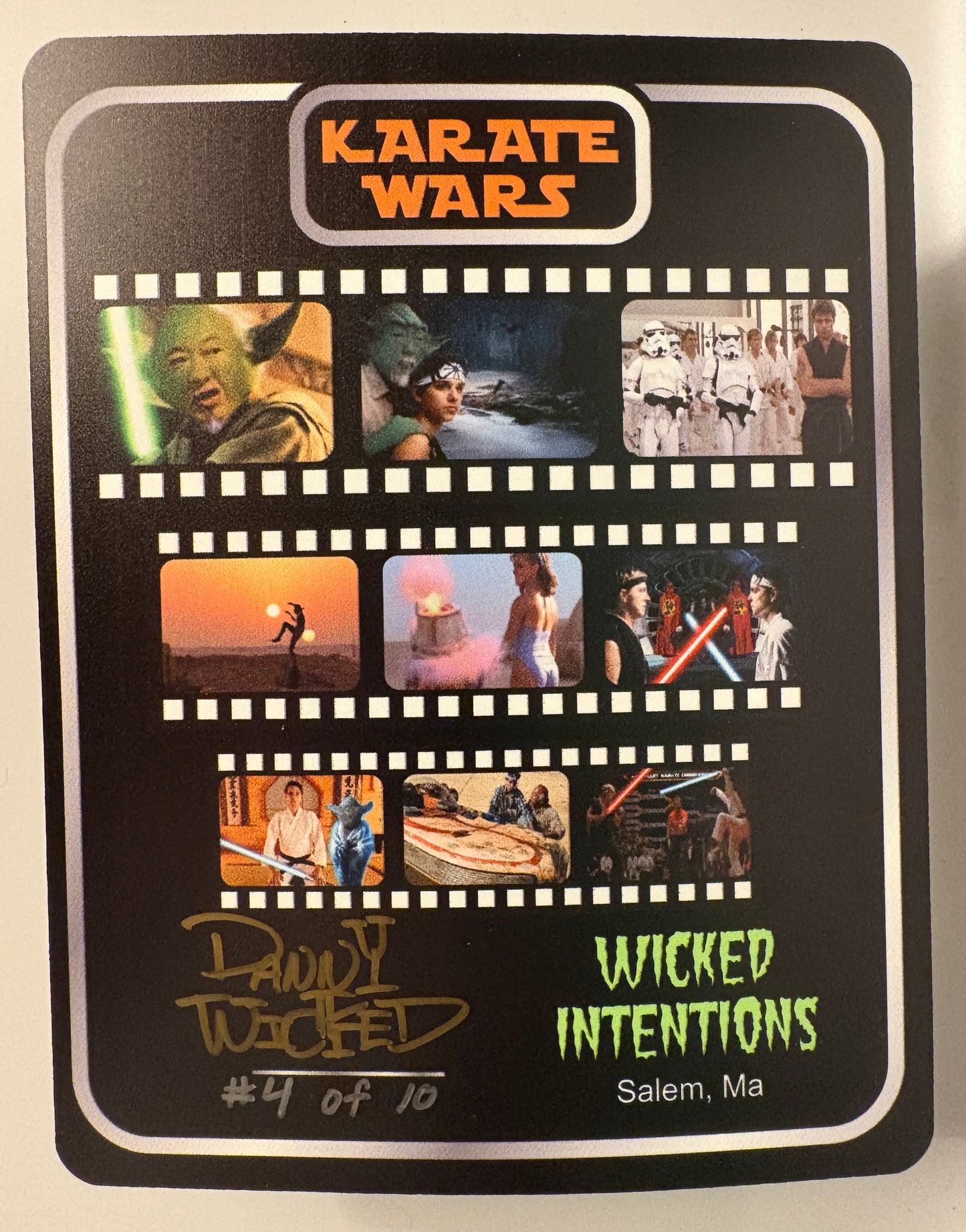 Karate Wars “Master MiYodi” Glow-in-the-Dark Figure (Wicked Intentions, Signed LE)