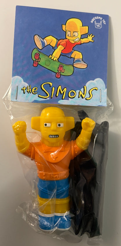 The Simons Skate Figure – Designer Vinyl Toy (Bagged w/ Header Card, Ralph Niese Art)
