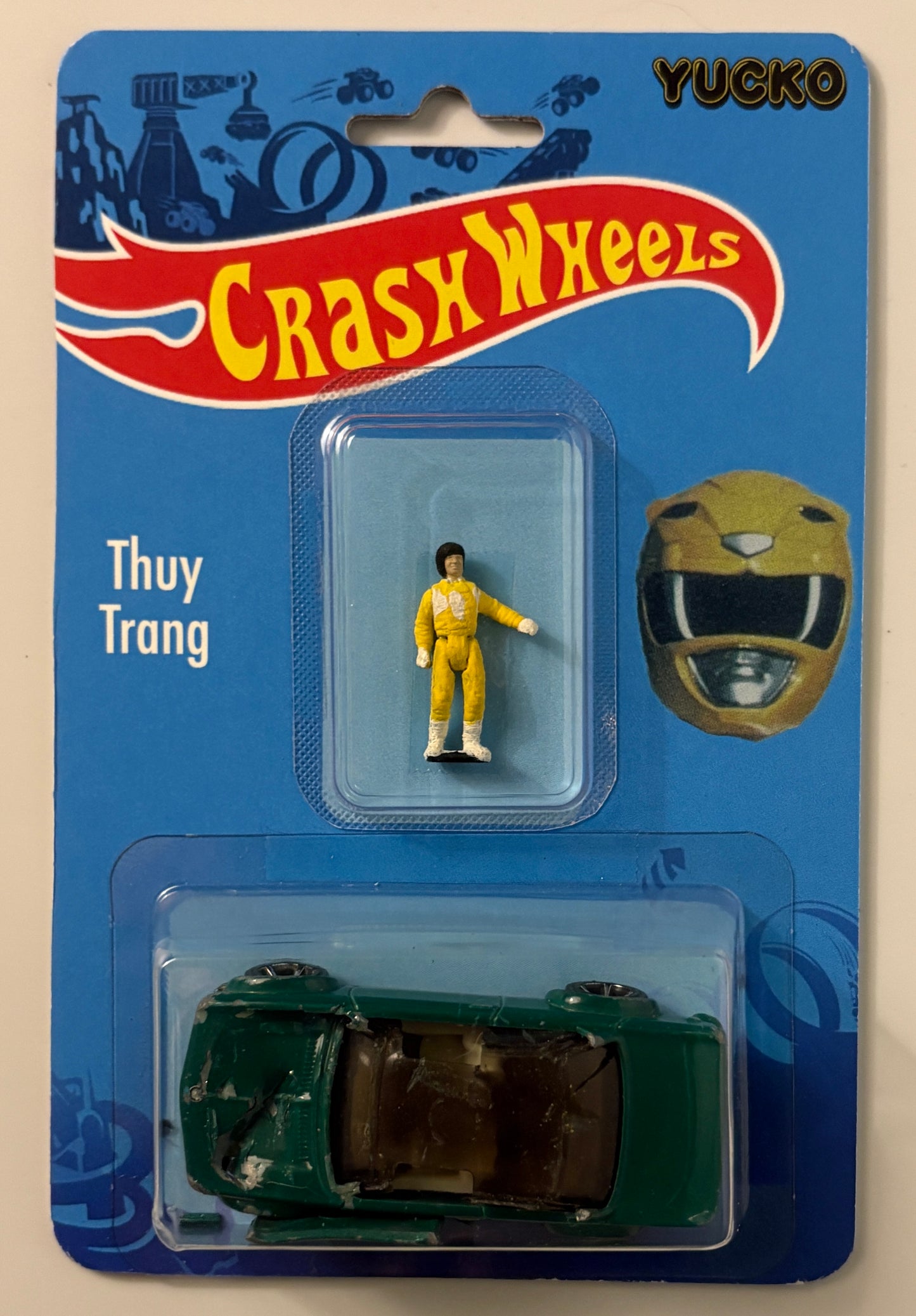 Crash Wheels Thuy Trang Yellow Ranger – Yucko Toys