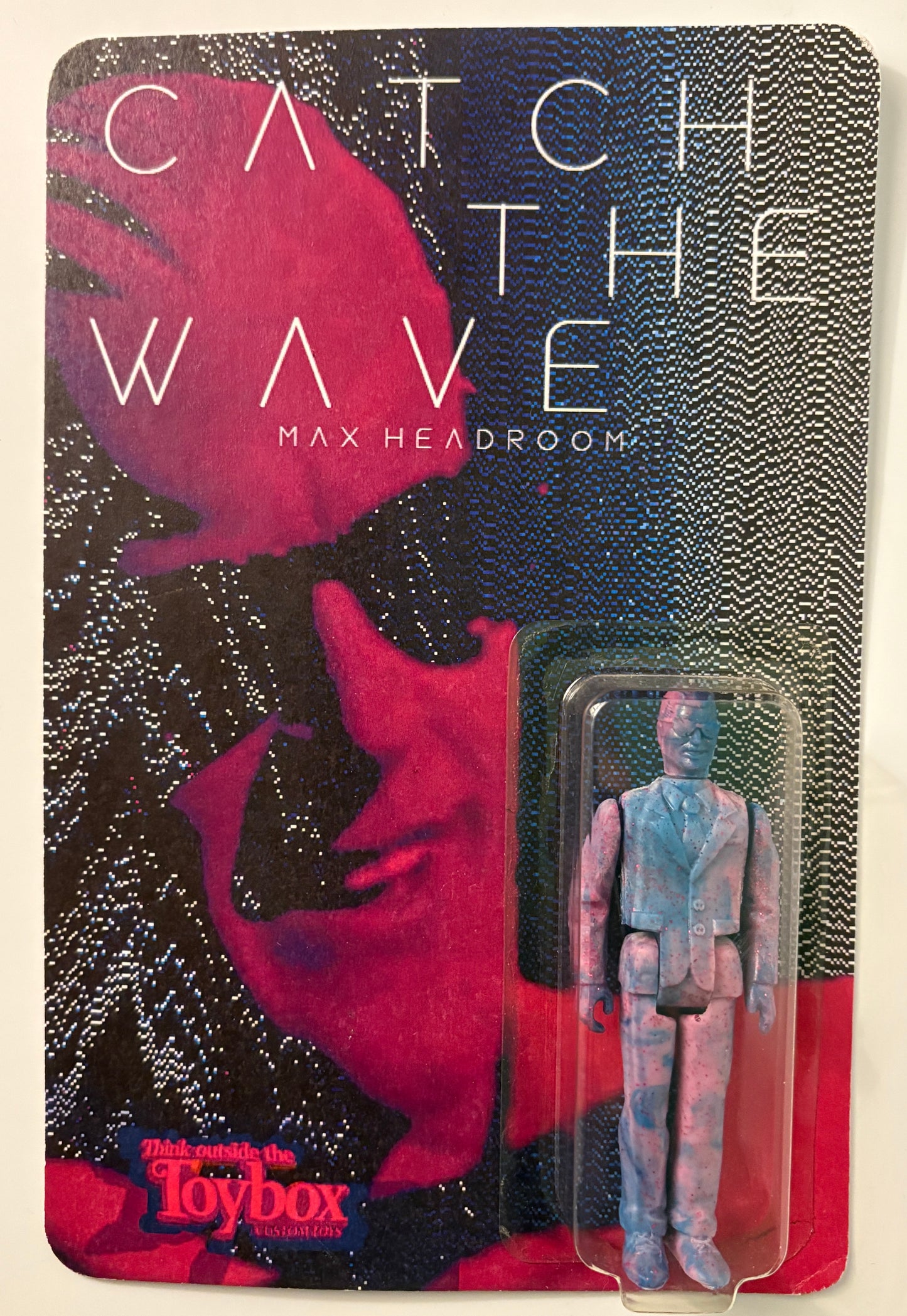 Catch the Wave Max Headroom Designer Toy – Think Outside The Toybox