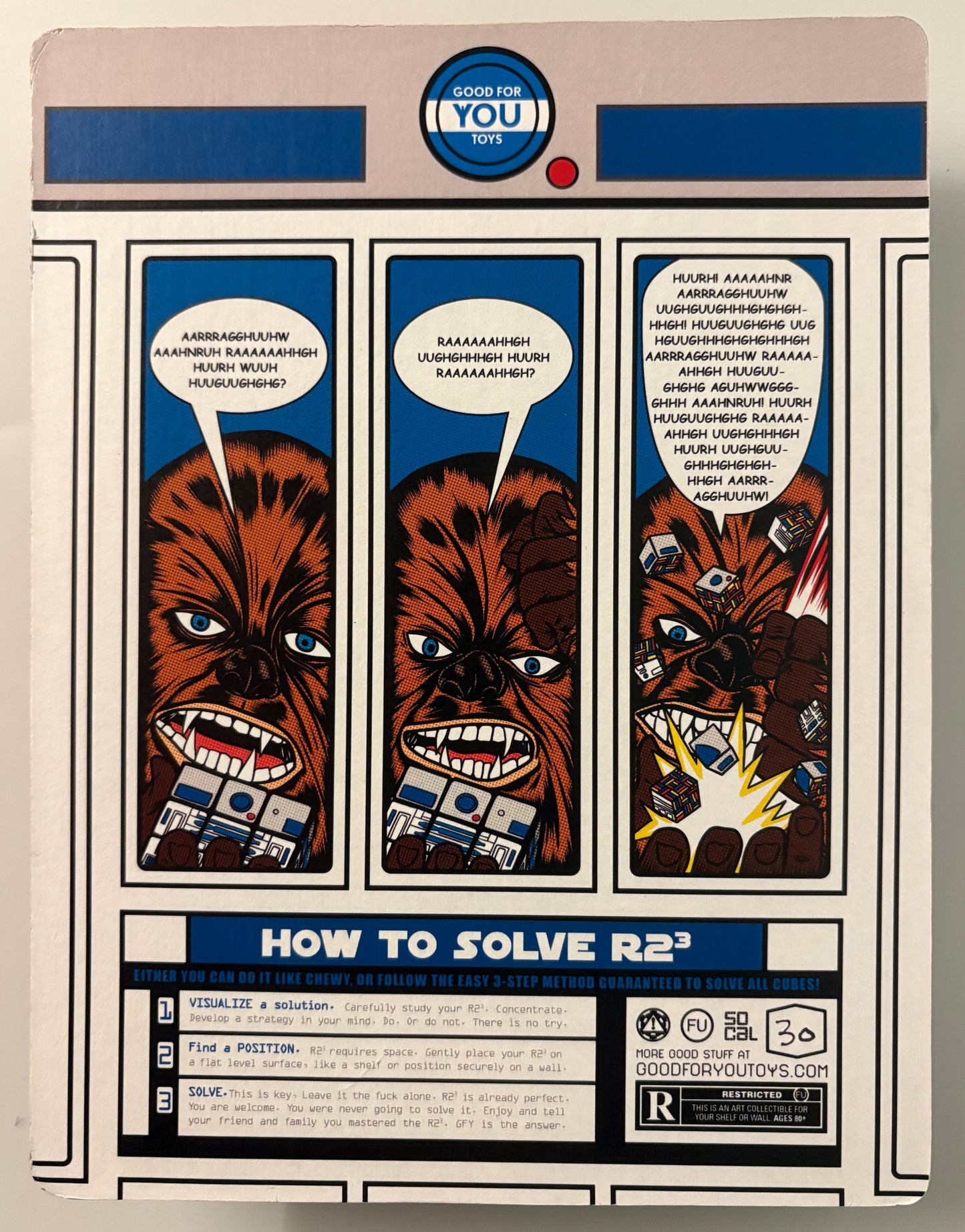 R2³ Puzzle Parody Designer Toy – Good For You Toys