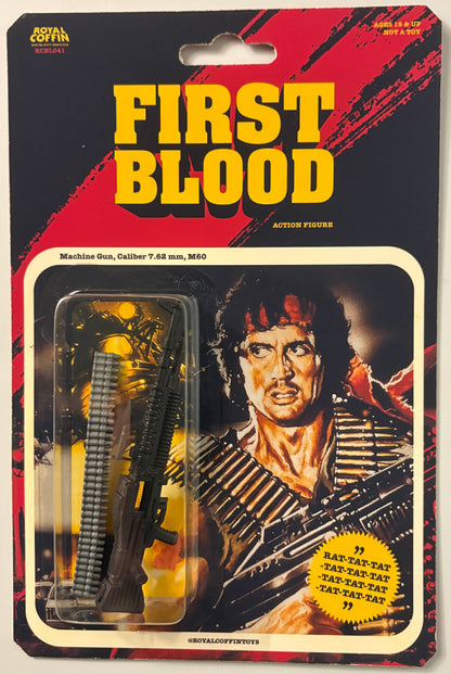 First Blood Parody Action Figure – Royal Coffin Bootleg Collectible (M60 Edition)