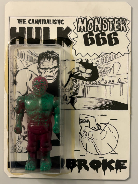 Cannibalistic Hulk Monster 666 Figure – Broke