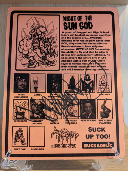 Suckadelic “Night of the Sun God” Designer Toy – Urban Aztec Carded Figure