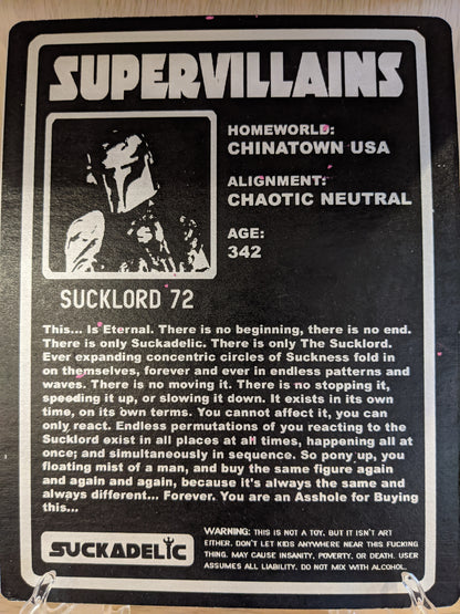 Sucklord 72 Silver Splattered Ltd Ed Resin Figure