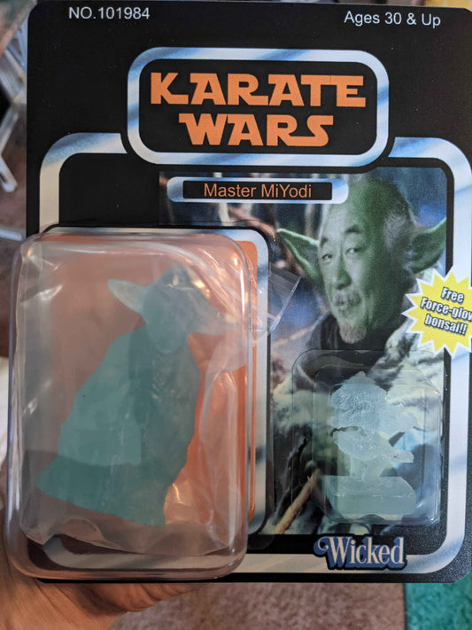 Karate Wars “Master MiYodi” Glow-in-the-Dark Designer Toy – Signed (1/10) Wicked Intentions