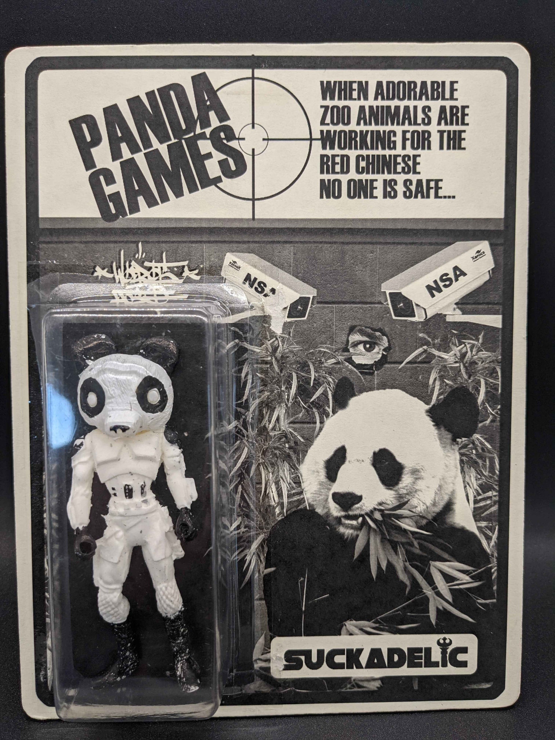 Suckadelic Panda Games Designer Toy Figure – Sucklord Art Toy – Carded Collectible